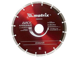 Алмазный диск MATRIX 115*22,2 мм сегментный — купить в интернет-магазине amurinstrument.ru с доставкой по Хабаровску | Каталог с характеристиками и ценами алмазный диск matrix 115*22,2 мм сегментный, купить metabo, купить husqvarna, купить bosch, купить makita, купить hitachi, купить hikoki, купить oregon, купить stihl