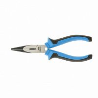 длинногубцы прямые 160 мм, хром-ванадий, двухкомпонентные рукоятки// барс, купить metabo, купить husqvarna, купить bosch, купить makita, купить hitachi, купить hikoki, купить oregon, купить stihl