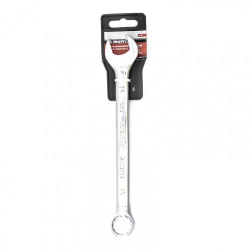 ключ комбинированный, 19 мм, crv, полированный хром// matrix, купить metabo, купить husqvarna, купить bosch, купить makita, купить hitachi, купить hikoki, купить oregon, купить stihl