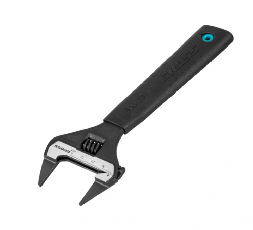 ключ разводной, 200 мм, crv, ультратонкие губки// gross, купить metabo, купить husqvarna, купить bosch, купить makita, купить hitachi, купить hikoki, купить oregon, купить stihl