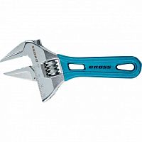 ключ разводной, 160 мм,crv, укороченная ручка// gross, купить metabo, купить husqvarna, купить bosch, купить makita, купить hitachi, купить hikoki, купить oregon, купить stihl