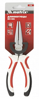 длинногубцы white nickel, 160 мм, прямые, никелированные, трехкомпонентные рукоятки// matrix, купить metabo, купить husqvarna, купить bosch, купить makita, купить hitachi, купить hikoki, купить oregon, купить stihl