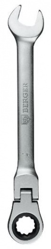 Ключ комбинированный трещоточный с шарниром 11 мм BERGER BG1240 — купить в интернет-магазине amurinstrument.ru с доставкой по Хабаровску | Каталог с характеристиками и ценами ключ комбинированный трещоточный с шарниром 11 мм berger bg1240, купить metabo, купить husqvarna, купить bosch, купить makita, купить hitachi, купить hikoki, купить oregon, купить stihl