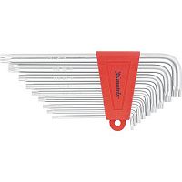 набор ключей имбусовых torx, 9 шт: t10-t50,  crv, // matrix, купить metabo, купить husqvarna, купить bosch, купить makita, купить hitachi, купить hikoki, купить oregon, купить stihl