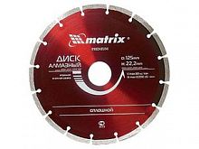 алмазный диск matrix 180*22,2 мм  сегментный, купить metabo, купить husqvarna, купить bosch, купить makita, купить hitachi, купить hikoki, купить oregon, купить stihl