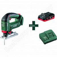 лобзик аккумуляторный metabo stab 18 ltx 100 + lihd аккумулятор 3,5 ач + зарядное устройство, купить metabo, купить husqvarna, купить bosch, купить makita, купить hitachi, купить hikoki, купить oregon, купить stihl