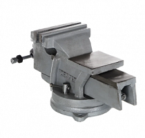 тиски слесарные поворотные кобальт стальные, ширина губок 125 мм, захват 125 мм, 11 кг, наковальня, , купить metabo, купить husqvarna, купить bosch, купить makita, купить hitachi, купить hikoki, купить oregon, купить stihl