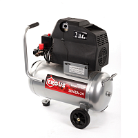 компрессор quattro elementi senza-24 поршневой безмасляный (200л/мин, 24л,  2л.с, 8 бар, 24кг) , купить metabo, купить husqvarna, купить bosch, купить makita, купить hitachi, купить hikoki, купить oregon, купить stihl