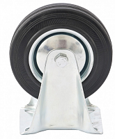 колесо неповоротное, диаметр 200 мм, крепление  платформенное// сибртех, купить metabo, купить husqvarna, купить bosch, купить makita, купить hitachi, купить hikoki, купить oregon, купить stihl