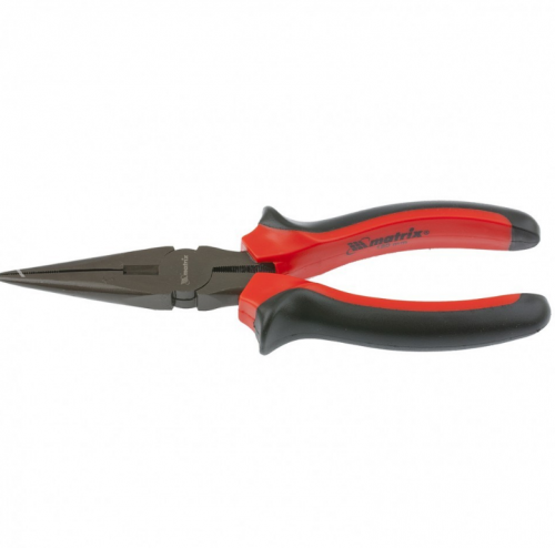 Длинногубцы Black Nickel, 200 мм, прямые, двухкомпонентные рукоятки// Matrix — купить в интернет-магазине amurinstrument.ru с доставкой по Хабаровску | Каталог с характеристиками и ценами длинногубцы black nickel, 200 мм, прямые, двухкомпонентные рукоятки// matrix, купить metabo, купить husqvarna, купить bosch, купить makita, купить hitachi, купить hikoki, купить oregon, купить stihl