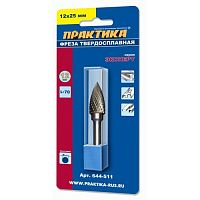 борфреза практика тип g параболическая заостренная,12 х 25 мм, хвостовик 6 мм, купить metabo, купить husqvarna, купить bosch, купить makita, купить hitachi, купить hikoki, купить oregon, купить stihl