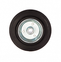 колесо поворотное d=125 мм, г/п 100 кг, резина/металл, игольчатый подшипник, зубр профессионал, купить metabo, купить husqvarna, купить bosch, купить makita, купить hitachi, купить hikoki, купить oregon, купить stihl