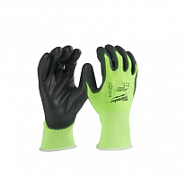 перчатки защитные hi-vis cut level (хай виз кат левел) 1/a, 7/s, купить metabo, купить husqvarna, купить bosch, купить makita, купить hitachi, купить hikoki, купить oregon, купить stihl