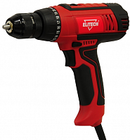 дрель-шуруповерт сетевая elitech dc-100вт,бзп-10мм,0-310\0-880об\мин, купить metabo, купить husqvarna, купить bosch, купить makita, купить hitachi, купить hikoki, купить oregon, купить stihl