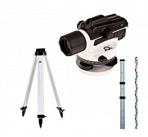 нивелир оптический ada ruber-x32 с поверкой + рейка нивелирная телескопическая ada staff 3 + штатив , купить metabo, купить husqvarna, купить bosch, купить makita, купить hitachi, купить hikoki, купить oregon, купить stihl