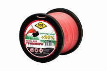 корд триммерный на катушке dde "hard line" (круг армированный) 3,0 мм х 120 м, серый/красный, купить metabo, купить husqvarna, купить bosch, купить makita, купить hitachi, купить hikoki, купить oregon, купить stihl
