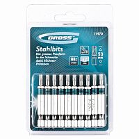 набор бит  torx 20х50, сталь s2, 10 шт //gross, купить metabo, купить husqvarna, купить bosch, купить makita, купить hitachi, купить hikoki, купить oregon, купить stihl