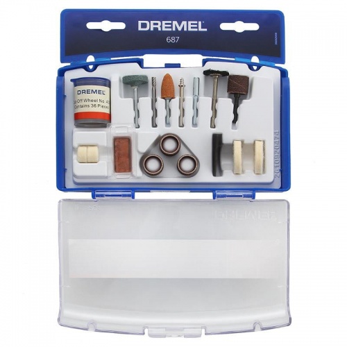 Набор оснастки DREMEL 52 аксессуара — купить в интернет-магазине amurinstrument.ru с доставкой по Хабаровску | Каталог с характеристиками и ценами набор оснастки dremel 52 аксессуара, купить metabo, купить husqvarna, купить bosch, купить makita, купить hitachi, купить hikoki, купить oregon, купить stihl