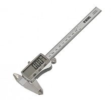 штангенциркуль, 150 мм, электронный, большой дисплей, с глубиномером// denzel, купить metabo, купить husqvarna, купить bosch, купить makita, купить hitachi, купить hikoki, купить oregon, купить stihl