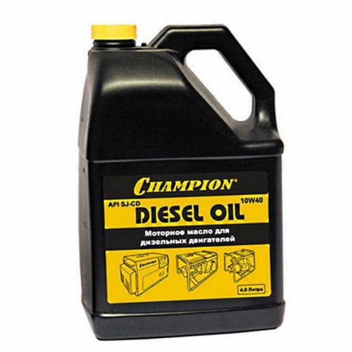 масло дизельное champion 10w-40 (4л), champion, 952820, купить metabo, купить husqvarna, купить bosch, купить makita, купить hitachi, купить hikoki, купить oregon, купить stihl