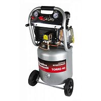 компрессор quattro elementi torre-40 поршневой масляный (280 л/мин, 40л, 2,5 л.с, 8 бар, 34кг, верти, купить metabo, купить husqvarna, купить bosch, купить makita, купить hitachi, купить hikoki, купить oregon, купить stihl