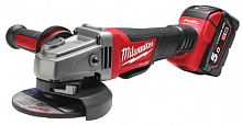 аккумуляторная угловая шлифмашина milwaukee m18 cag125xpd-502x fuel (li-ion5ah), купить metabo, купить husqvarna, купить bosch, купить makita, купить hitachi, купить hikoki, купить oregon, купить stihl