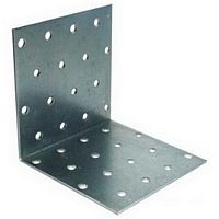 крепежный уголок равносторонний  2,0 мм,  kur 100x100x80 мм// сибртех//россия, купить metabo, купить husqvarna, купить bosch, купить makita, купить hitachi, купить hikoki, купить oregon, купить stihl