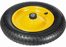 колесо пневматическое, 3.00-8, d360 мм, подш. внут. диам. 16мм, длина оси 92мм// palisad, купить metabo, купить husqvarna, купить bosch, купить makita, купить hitachi, купить hikoki, купить oregon, купить stihl