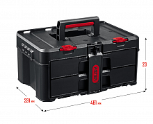 keter  stacknroll, 481 х 332 х 233 мм, (19"), пластиковый ящик с выдвижными полками (38407), купить metabo, купить husqvarna, купить bosch, купить makita, купить hitachi, купить hikoki, купить oregon, купить stihl