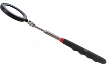 зеркало инспекционное телескопическое кобальт 280 - 870мм, 75 мм, led фонарик (1 шт.) блистер, купить metabo, купить husqvarna, купить bosch, купить makita, купить hitachi, купить hikoki, купить oregon, купить stihl