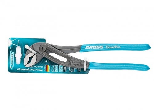 клещи переставные, обливные рукоятки, хром-ванадий, 240 мм// gross, купить metabo, купить husqvarna, купить bosch, купить makita, купить hitachi, купить hikoki, купить oregon, купить stihl