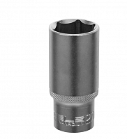 головка торцевая удлиненная, 27 мм, 6-гранная, crv, под квадрат 1/2"// stels, купить metabo, купить husqvarna, купить bosch, купить makita, купить hitachi, купить hikoki, купить oregon, купить stihl