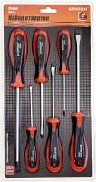 набор отверток с двухкомп.рукоятками кратон comfort sss-03, 6 пр, купить metabo, купить husqvarna, купить bosch, купить makita, купить hitachi, купить hikoki, купить oregon, купить stihl
