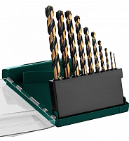 kraftool cobalt 10шт(1-10мм), набор сверл по металлу hss-co(8%), сталь м42(s2-10-1-8), купить metabo, купить husqvarna, купить bosch, купить makita, купить hitachi, купить hikoki, купить oregon, купить stihl