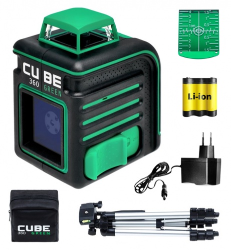 лазерный уровень ada cube 360 green professional edition, купить metabo, купить husqvarna, купить bosch, купить makita, купить hitachi, купить hikoki, купить oregon, купить stihl
