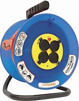 удлинитель fit на катушке, 50м 83285, купить metabo, купить husqvarna, купить bosch, купить makita, купить hitachi, купить hikoki, купить oregon, купить stihl