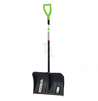 лопата для уборки снега, полипропилен, 535х375х1400 мм, стальной черенок, base// palisad, купить metabo, купить husqvarna, купить bosch, купить makita, купить hitachi, купить hikoki, купить oregon, купить stihl