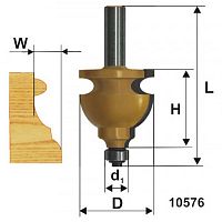 фреза кромочная фигурная с подшипн.44,5мм, купить metabo, купить husqvarna, купить bosch, купить makita, купить hitachi, купить hikoki, купить oregon, купить stihl