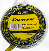 корд трим.champion  tornado 3.0мм*  44м (витой квадрат), купить metabo, купить husqvarna, купить bosch, купить makita, купить hitachi, купить hikoki, купить oregon, купить stihl