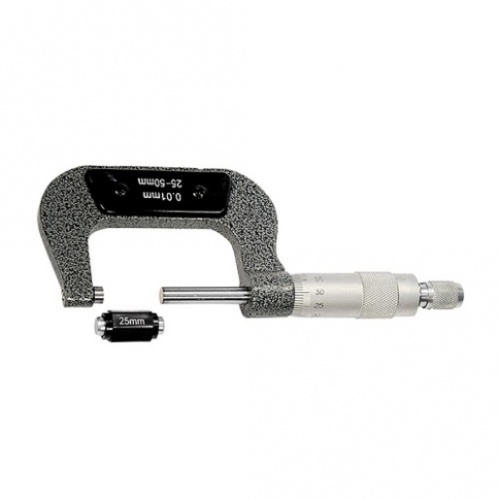 микрометр механический, 25-50 мм// matrix, купить metabo, купить husqvarna, купить bosch, купить makita, купить hitachi, купить hikoki, купить oregon, купить stihl