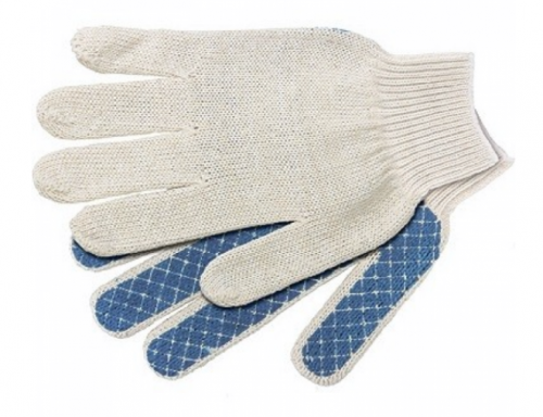 перчатки трикотажные, пвх-покрытие "шахматный облив", 10 класс// россия, купить metabo, купить husqvarna, купить bosch, купить makita, купить hitachi, купить hikoki, купить oregon, купить stihl