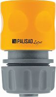 соединитель пластмассовый быстросъемный для шланга 1/2", аквастоп// palisad, купить metabo, купить husqvarna, купить bosch, купить makita, купить hitachi, купить hikoki, купить oregon, купить stihl