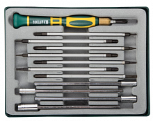 precision-20 отвертка для точных работ со сменными стержнями и головками 12 предм., kraftool, купить metabo, купить husqvarna, купить bosch, купить makita, купить hitachi, купить hikoki, купить oregon, купить stihl