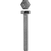 болт с шестигранной головкой, din 933, m12x80 мм, 2 шт, кл. пр. 5.8, оцинкованный, зубр, купить metabo, купить husqvarna, купить bosch, купить makita, купить hitachi, купить hikoki, купить oregon, купить stihl