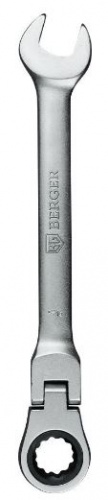Ключ комбинированный трещоточный с шарниром 15 мм BERGER BG1244 — купить в интернет-магазине amurinstrument.ru с доставкой по Хабаровску | Каталог с характеристиками и ценами ключ комбинированный трещоточный с шарниром 15 мм berger bg1244, купить metabo, купить husqvarna, купить bosch, купить makita, купить hitachi, купить hikoki, купить oregon, купить stihl