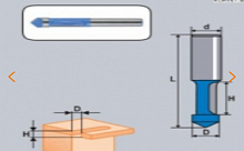 фреза прямая пазовая v-образная кратон 9,5 мм, хв. 8 мм, купить metabo, купить husqvarna, купить bosch, купить makita, купить hitachi, купить hikoki, купить oregon, купить stihl
