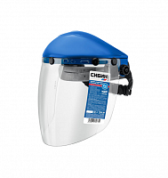 защитный лицевой щиток сибин, экран 200х400мм, поликарбонат 2мм, с храповиком, купить metabo, купить husqvarna, купить bosch, купить makita, купить hitachi, купить hikoki, купить oregon, купить stihl