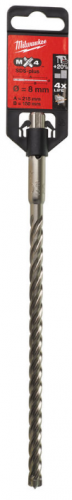 Бур SDS+ MX4 8х210 Milwaukee — купить в интернет-магазине amurinstrument.ru с доставкой по Хабаровску | Каталог с характеристиками и ценами бур sds+ mx4 8х210 milwaukee, купить metabo, купить husqvarna, купить bosch, купить makita, купить hitachi, купить hikoki, купить oregon, купить stihl