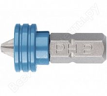 бита ph 2x25 мм с ограничителем и магнитом, для гкл, s2//gross, купить metabo, купить husqvarna, купить bosch, купить makita, купить hitachi, купить hikoki, купить oregon, купить stihl