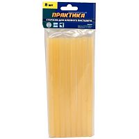 клей для клеевого пистолета желтый, прозрачный, 11 х 200 мм,  8 шт, купить metabo, купить husqvarna, купить bosch, купить makita, купить hitachi, купить hikoki, купить oregon, купить stihl